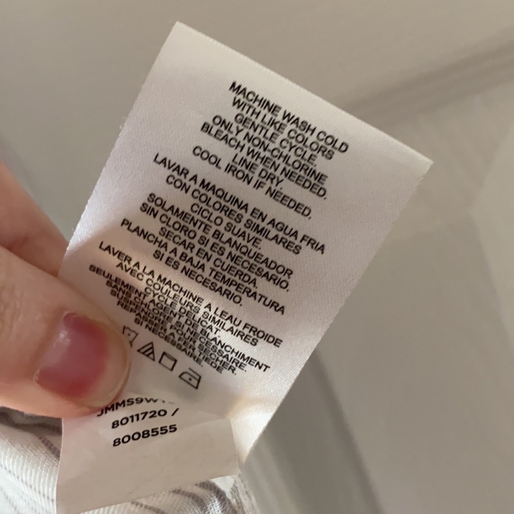 Jones New York Crossover Back Tunic Stonestripe - Picture 9 of 11